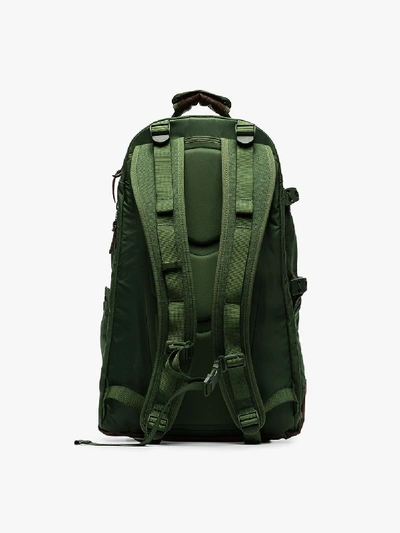 Shop Visvim Green Cordura 20l Nylon Backpack