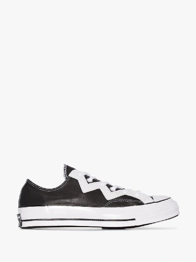 Shop Converse Black And White 70 Mission Low Top Sneakers