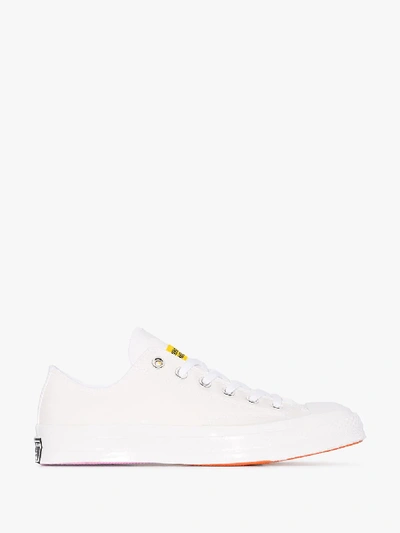 Shop Converse X Chinatown Market White Chuck Taylor 70 Low Top Sneakers