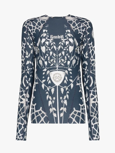 Shop Gmbh Graphic Print Top In Blue