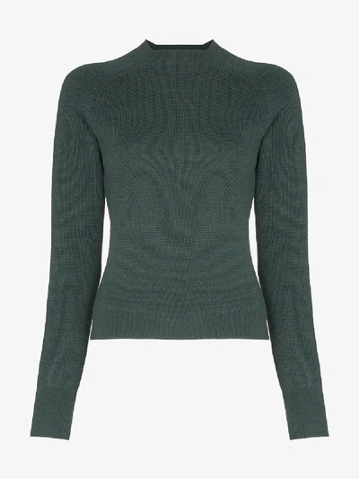 Shop Carcel Alpaca Wool Sweater In Green