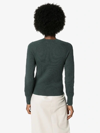 Shop Carcel Alpaca Wool Sweater In Green