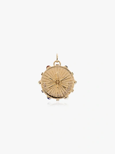 Shop Foundrae 18k Yellow Gold Aether Large Pendulum Charm