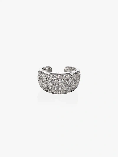 Shop Anita Ko 18k White Gold Galaxy Diamond Ear Cuff