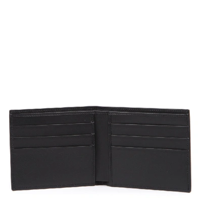 Shop Dolce & Gabbana Black Leather Wallet With Logo
