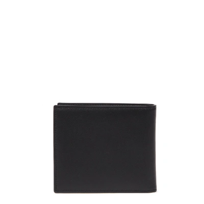 Shop Dolce & Gabbana Black Leather Wallet With Logo