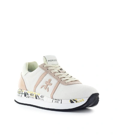 Shop Premiata Conny 4031 Sneaker In White