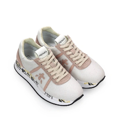 Shop Premiata Conny 4031 Sneaker In White