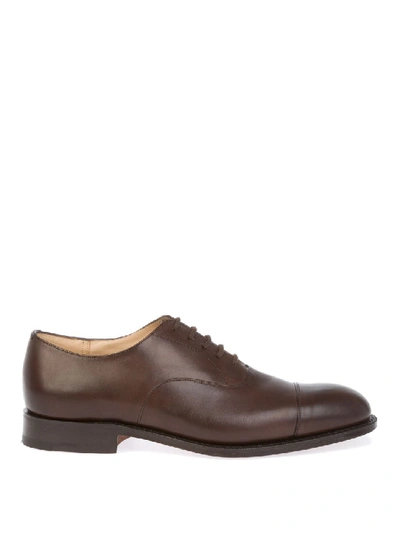 Shop Church's Consul Leather Oxford Shoes In Grey