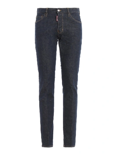 Shop Dsquared2 Cool Guy Long Crotch Jeans In Black