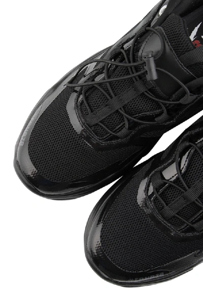 Shop Plein Sport Runner Logos Sneakers In Black