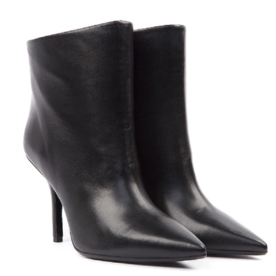 Shop Dondup Black Leather Ankle Boot