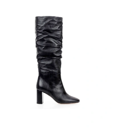 Shop L'autre Chose Chose Black Leather Heeled Boot