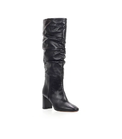 Shop L'autre Chose Chose Black Leather Heeled Boot