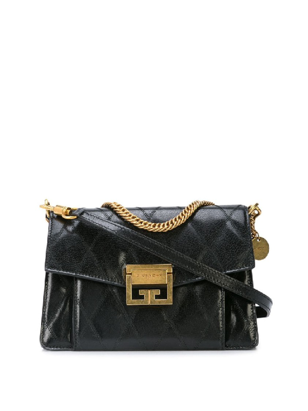 Givenchy Gv3 Black Quilted Small Bag | ModeSens