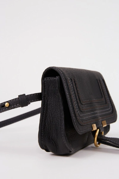 Shop Chloé Belt Bag 'marcie Bum Bag' Black