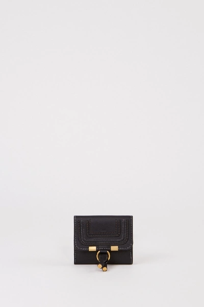 Shop Chloé Wallet 'alphabet' Black