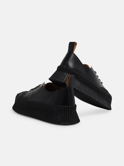 Shop Jil Sander Black Antik Sneakers