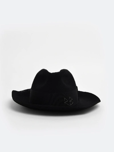 Shop Ruslan Baginskiy Black Fedora Hat