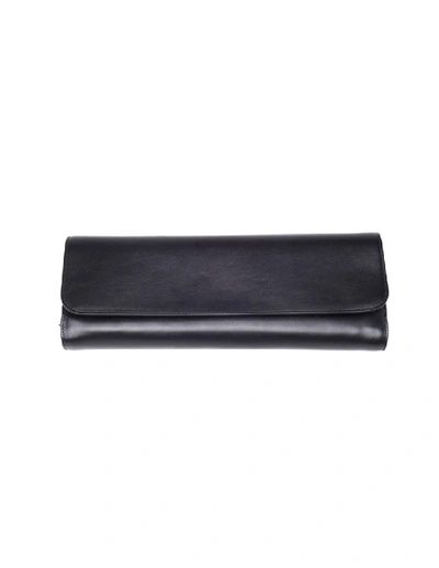 Shop Balenciaga Black Leather Clutch