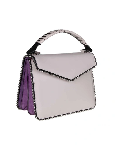 Shop Les Petits Joueurs Pixie Hand Bag In Ivory Color Calf Leather In White
