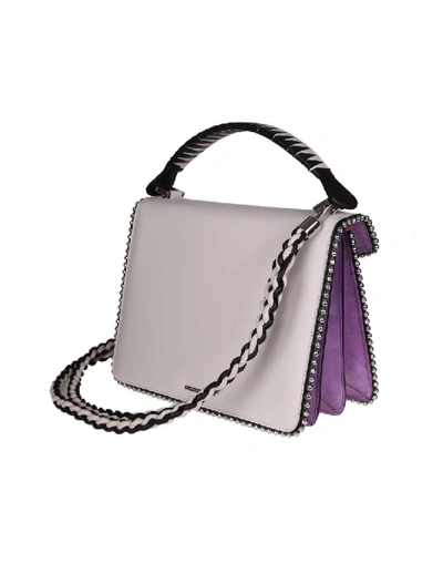 Shop Les Petits Joueurs Pixie Hand Bag In Ivory Color Calf Leather In White