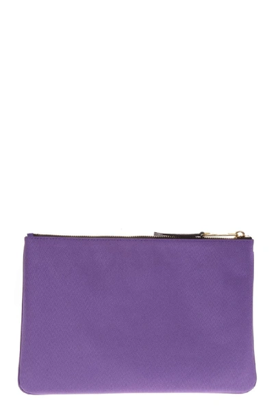 Shop Marc Jacobs Violet Nylon Card Holder Fw 2018 In Purple