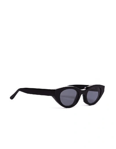Shop Thierry Lasry Black Acidity Sunglasses