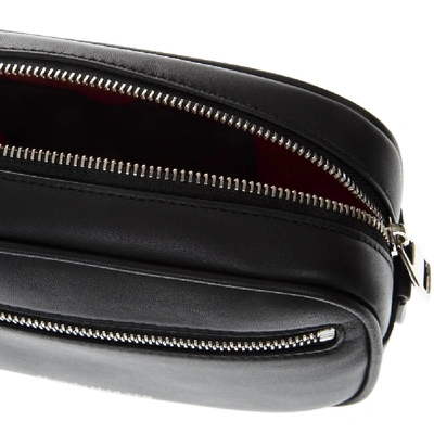 Shop Alexander Mcqueen Black Leather Clutch