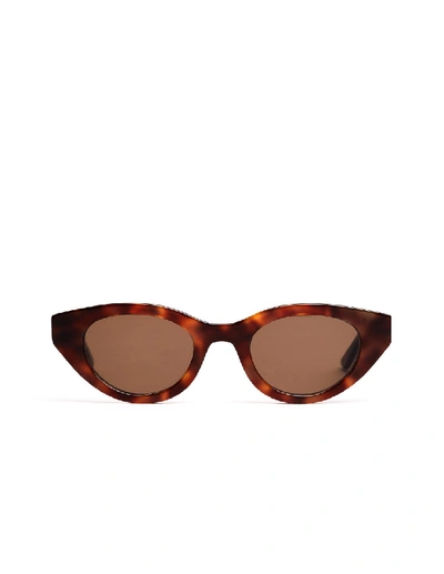 Shop Thierry Lasry Brown Acidity Sunglasses In Black