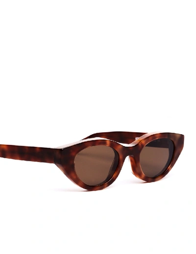 Shop Thierry Lasry Brown Acidity Sunglasses In Black
