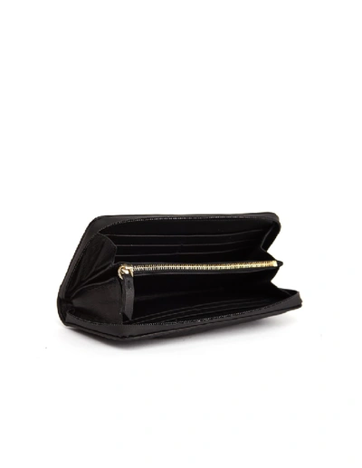 Shop Maison Margiela Black Glam Slam Leather Wallet