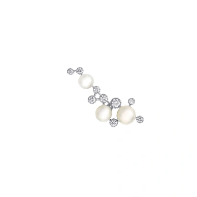 Shop Anabela Chan Constellation Pearl Earring In Not Applicable