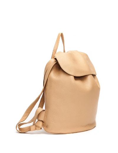 Shop The Row Knapsack Leather Backpack In Brown