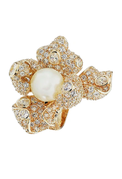 Shop Anabela Chan Mini Blossom Ring In Not Applicable