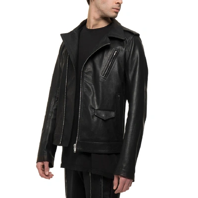 Shop Rick Owens Stooges Jacket In Black