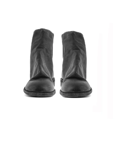 Shop Guidi Black Leather Boots