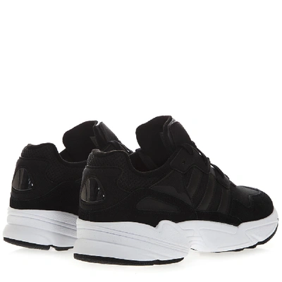 Shop Adidas Originals Yung Black Nylon & Synthetic Suede Sneaker