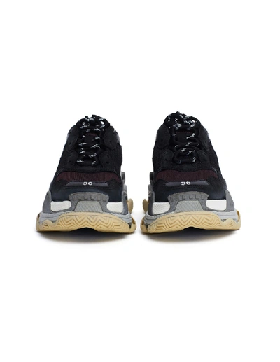 Shop Balenciaga Women's Oversized Triple S Sneakers In Black