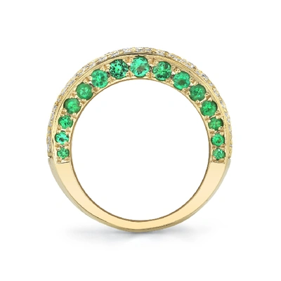 Shop Ark Pave Diamond Halo Ring