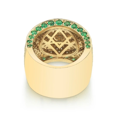 Shop Ark Pave Diamond Halo Ring