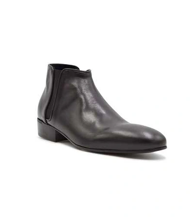 Shop Leqarant Leather Ankle Boot In Black