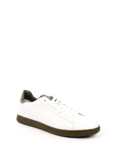 Shop Rov Leather Sneaker Bcs123 In White