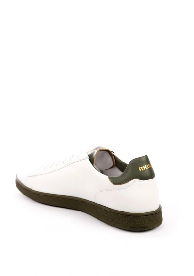 Shop Rov Leather Sneaker Bcs123 In White