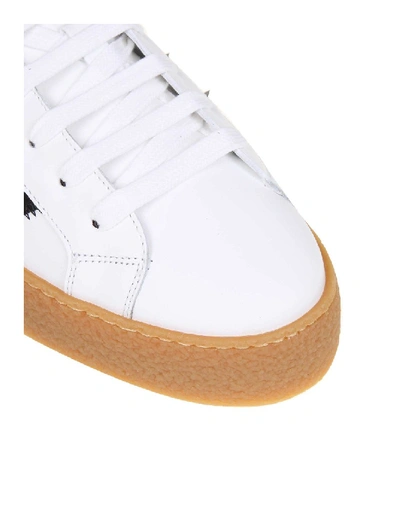 Shop Dsquared2 Sneakers Rapper's Delight Color White / Black