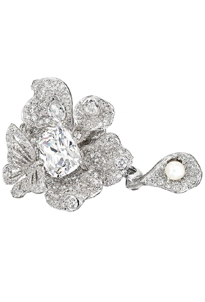 Shop Anabela Chan Peony Butterfly Ring