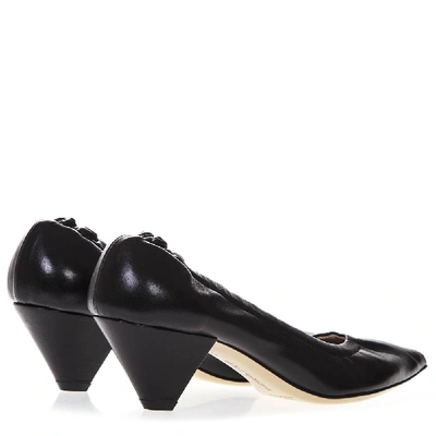 Shop Aldo Castagna Pointed Toe Black Leather Pumps