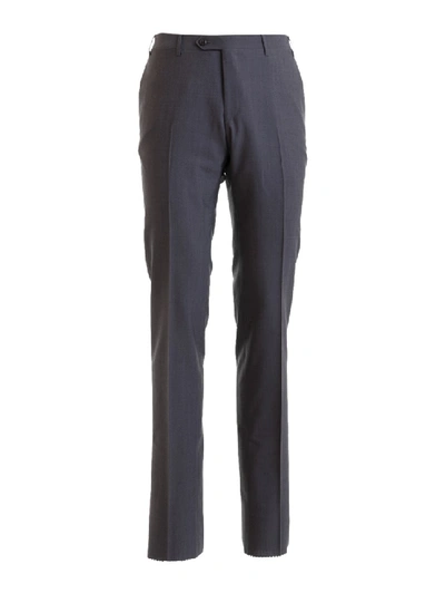 Shop Corneliani Classic Trousers In Black