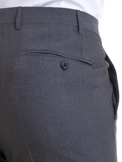 Shop Corneliani Classic Trousers In Black