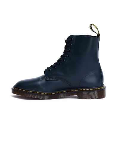 Shop Undercover Leather Dr.martens Boots In Black